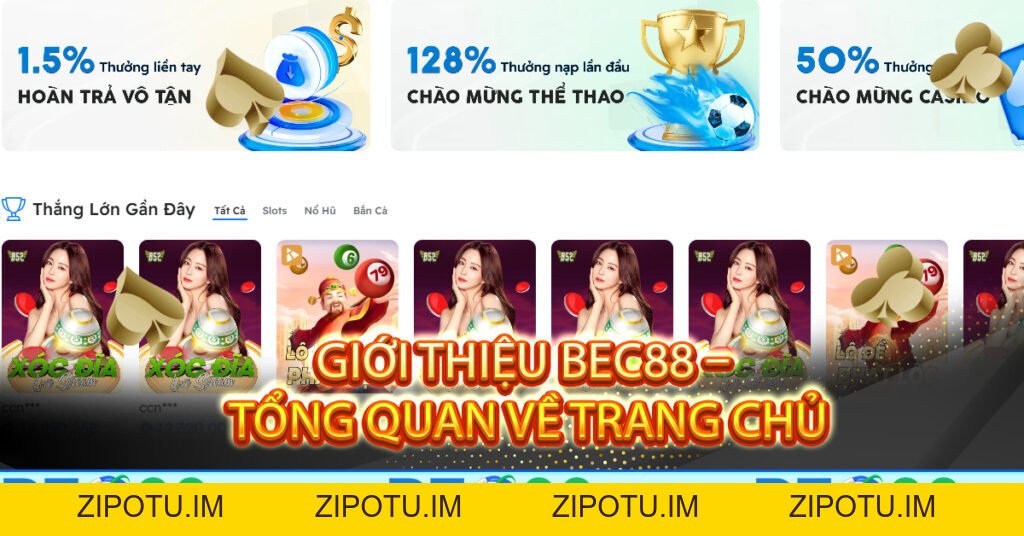 Giới Thiệu Bec88 – Khám Phá Thế Giới Cá Cược Dành Cho Bạn - zipotu.im - zipotu