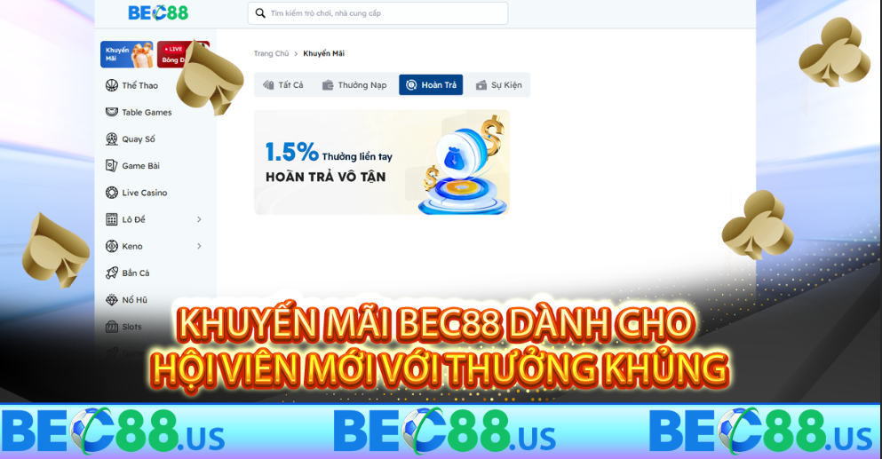Khuyến Mãi BEC88 – Kho Ưu Đãi Khổng Lồ Nhận Thưởng Mỗi Ngày - zipotu.im - zipotu