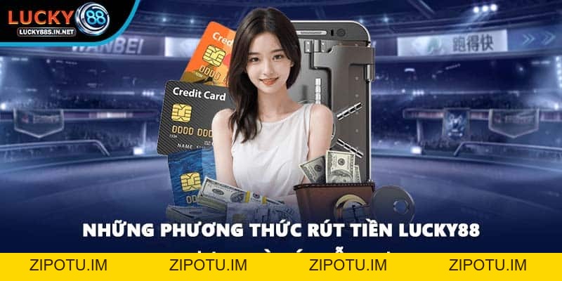 Rút Tiền Lucky88 - Thao Tác Giao Dịch Siêu Nhanh Cho Bạn - zipotu